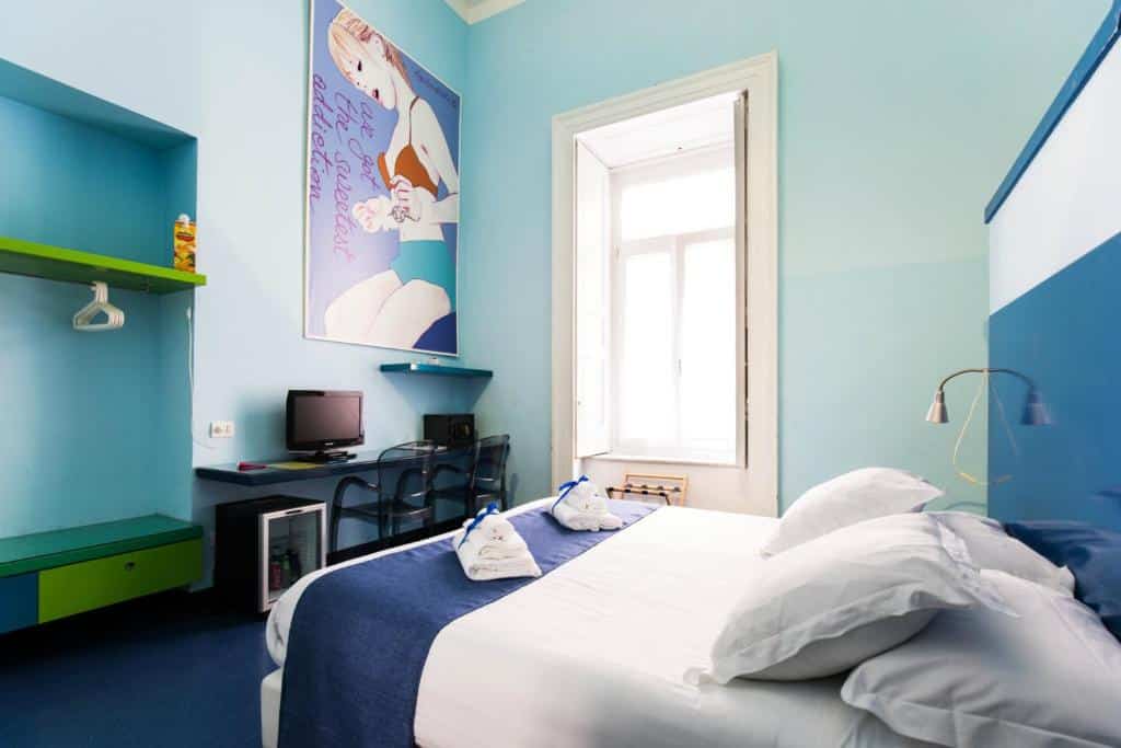 Chambre de l'hotel Correra 241 Lifestyle à Naples.