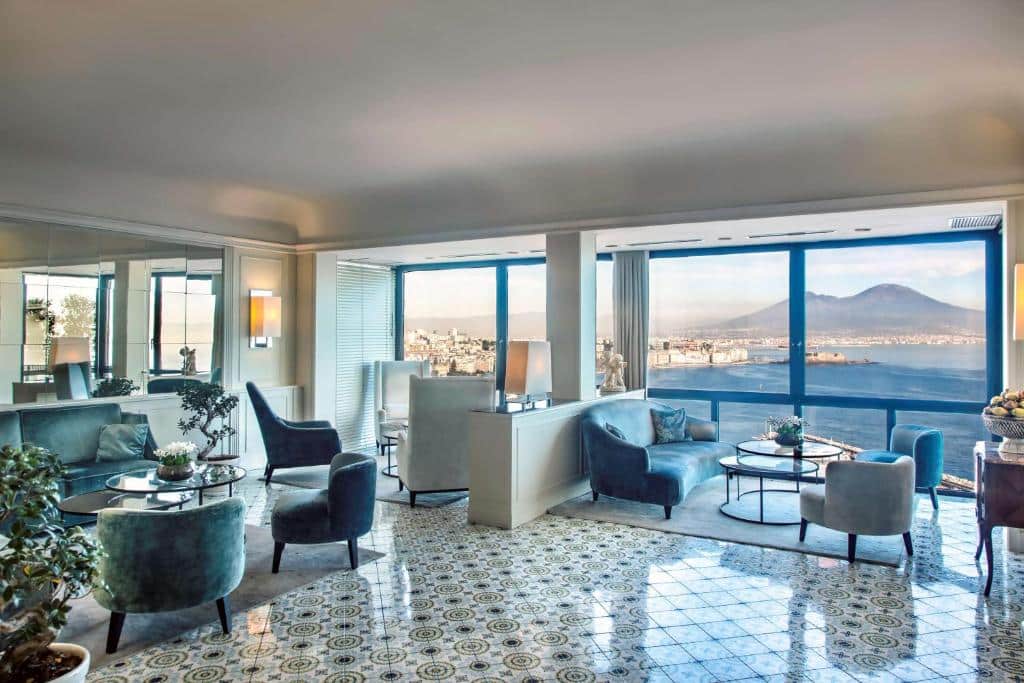 Vue depuis l'Hotel Paradiso à Naples.