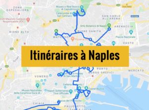 Itinéraires détaillés pour visiter Naples (Italie) en 1 jour.