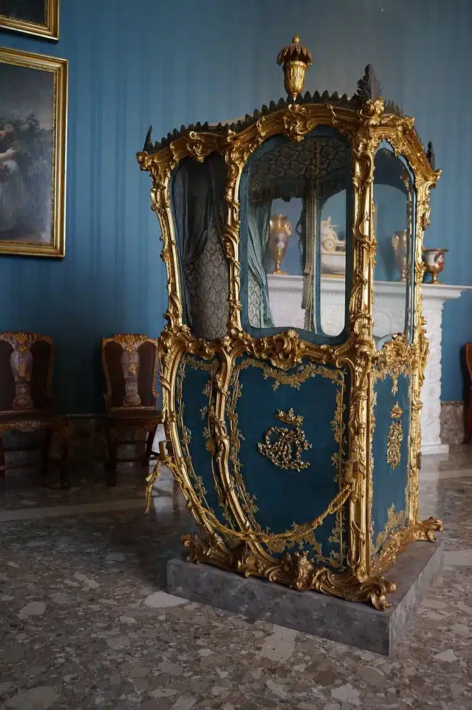 Dans le Palais Capodimonte à Naples.