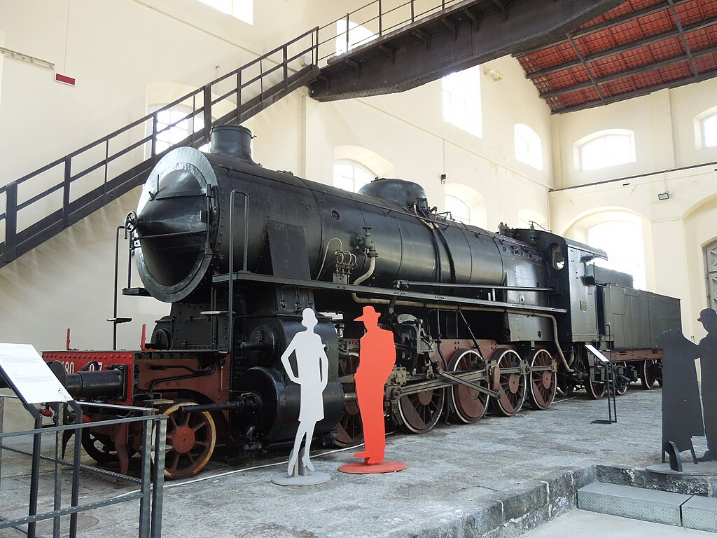Musée ferrovaire Pietrarsa à Naples - Photo de B.Zsolt - Licence ccbysa30