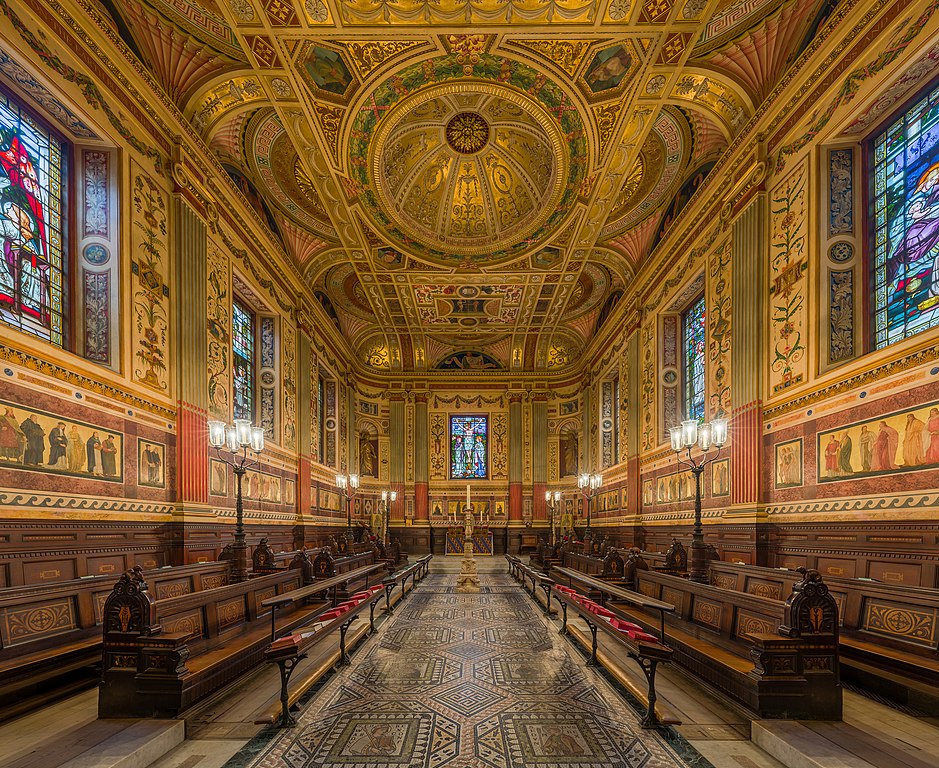Chapelle du Worcester College à Oxford, Angleterre. Photo by DAVID ILIFF. License: CC-BY-SA 3.0