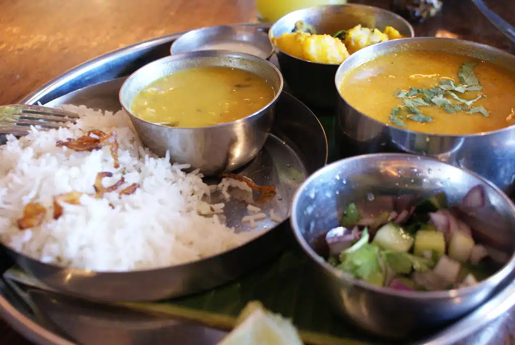 Plein de bonnes choses à savourer dans le restaurant Thali.