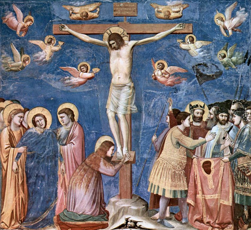 Crucifixion de Jésus par Giotto.