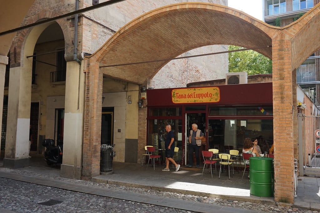 Dans un bar de quartier de Padoue.