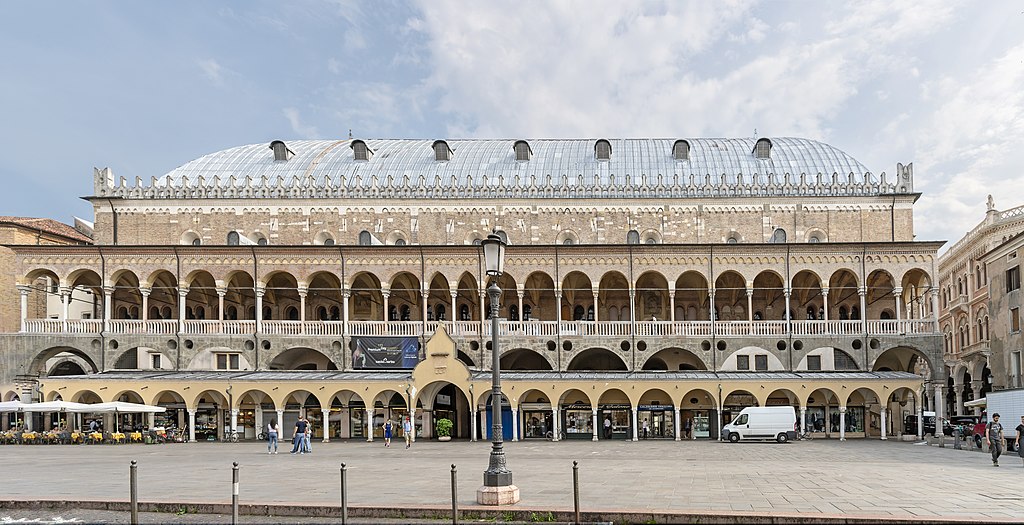 Palazzo della Ragione à Padoue - Photo de Didier Descouens - Licence CC BY SA 4.0