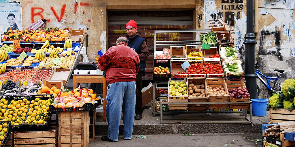 Marché dans Palerme – Photo de Mstyslav Chernov