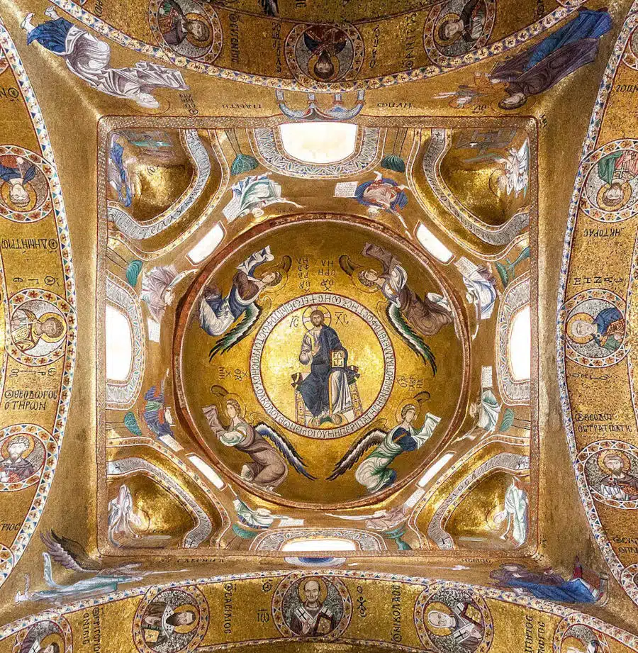 La Martorana ou église Santa Maria dell’Ammiraglio à Palerme – Photo de Matthias Süßen