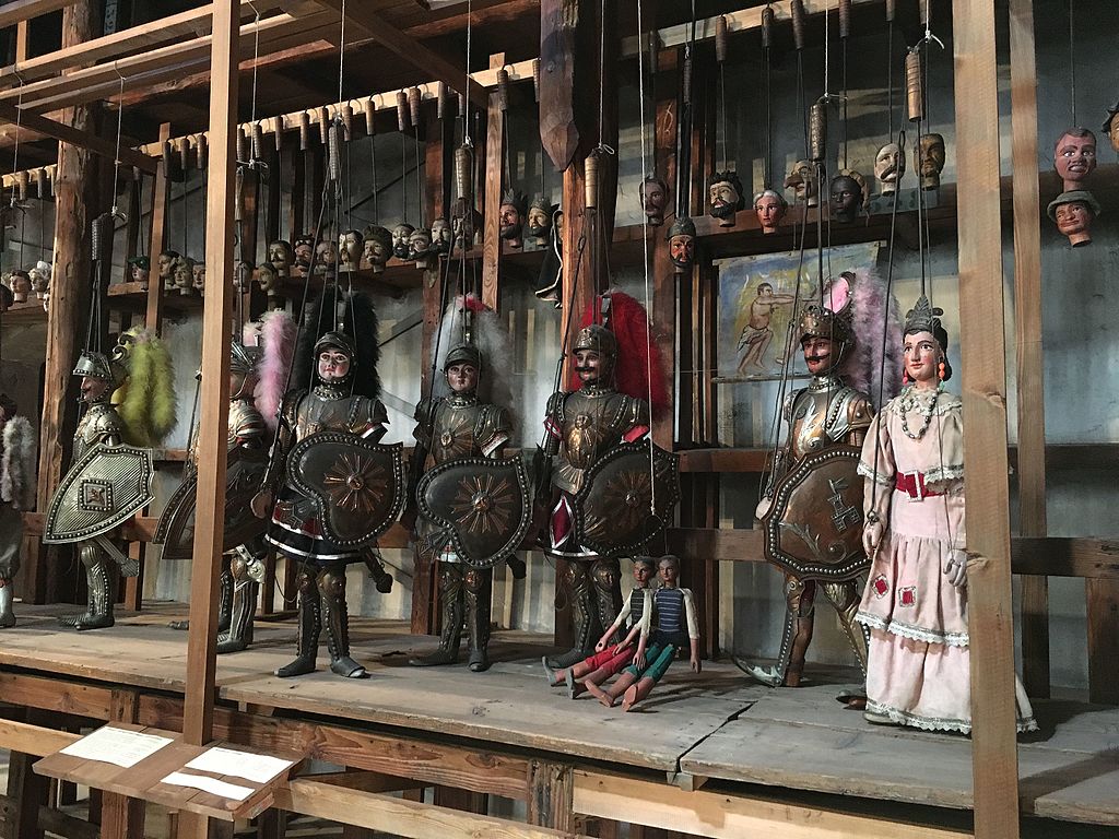 Collection de marionettes au Palazzo Branciforte de Palerme – Photo de Manuelarosi