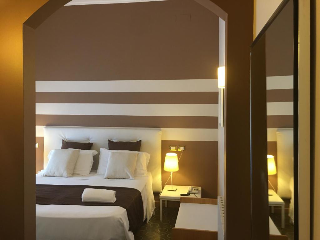 Chambre de l'hotel / Bed & Breakfast Hostel Posta à Palerme.