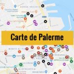 Carte de Palerme (Sicile) : Plan détaillé gratuit et en français à télécharger