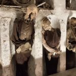 Macabres zombies des catacombes des Capucins à Palerme