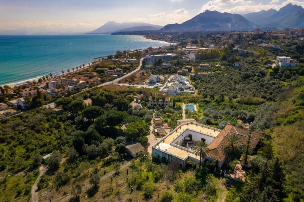 Hotel Agriturismo Villa Cefalà près de Palerme.
