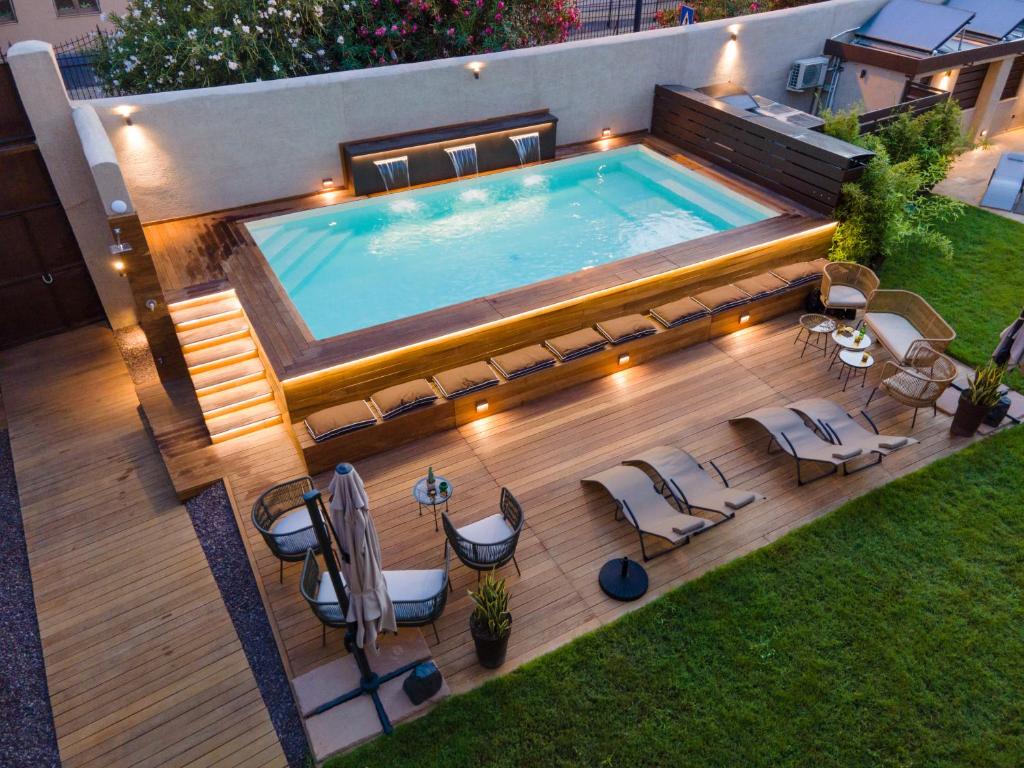 Piscine du Bastione Spasimo Boutique Hotel.