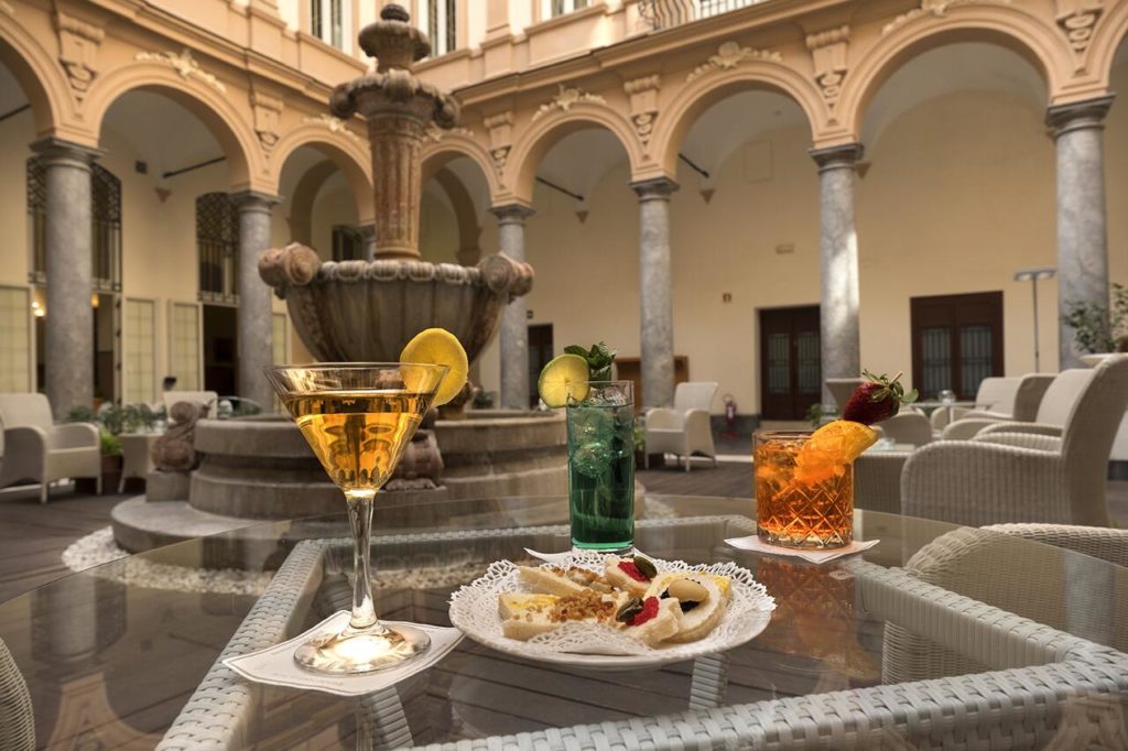 Hotel de luxe à Palerme : Grand Hotel Piazza Borsa.