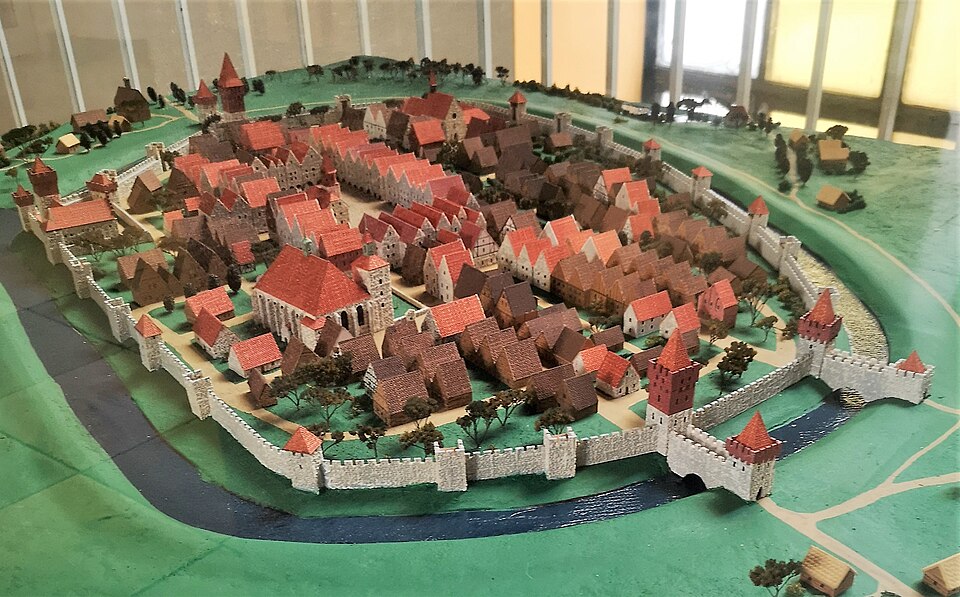 Maquette de Bytom au 16e - Photo d'Adrian Tync - Licence ccbysa 4.0