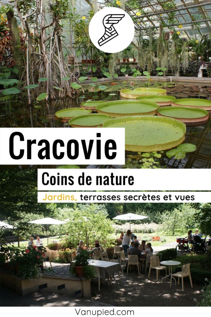 Parcs et jardins à Cracovie