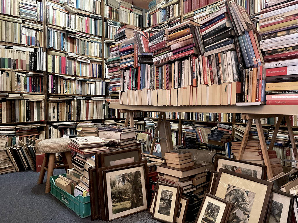 Librairie bouquiniste Pi.
