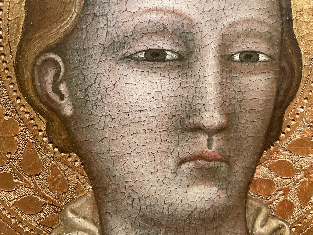 Détail d'un tableau de Francesco da Volterra au Musée Czartoryski à Cracovie.