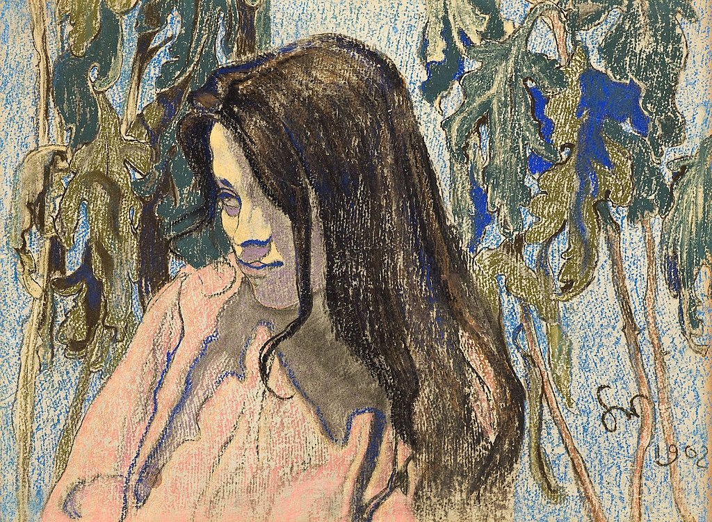 Portrait de Maria Pareńska de Stanisław Wyspiański (1902).