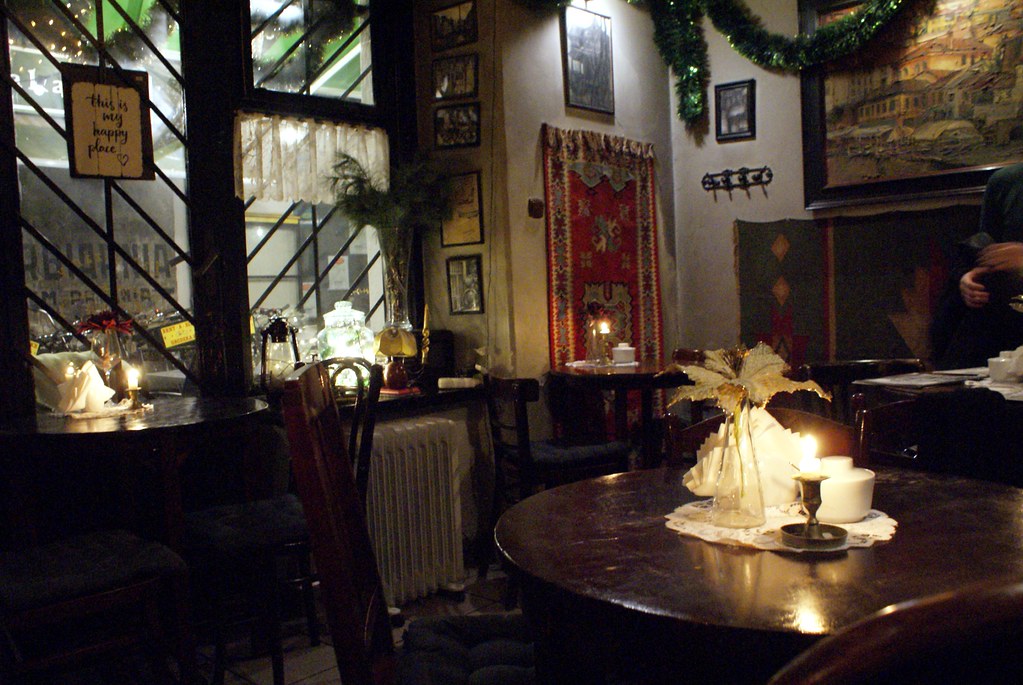 Café Zakatek à Cracovie.