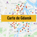 Carte de Gdansk : tous les lieux du guide
