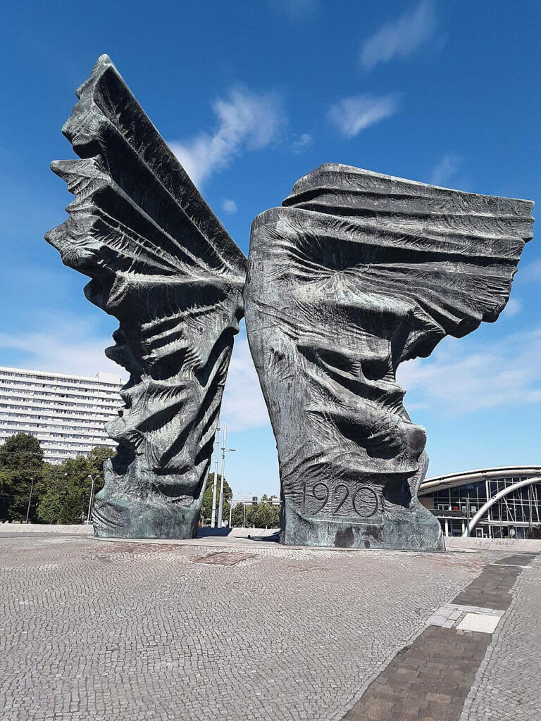 Monument des Insurgés silésiens à Katowice. Photo d'Abzeronow - Licence ccby 4.0.