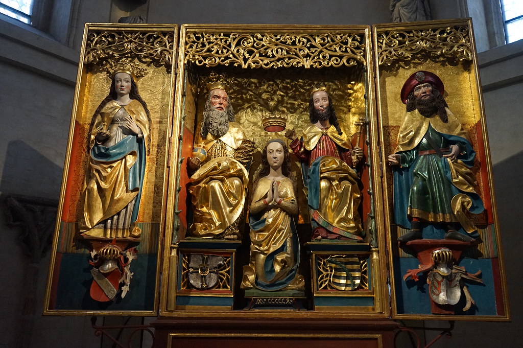 Retable de l'église Sainte Marie de Malbork.
