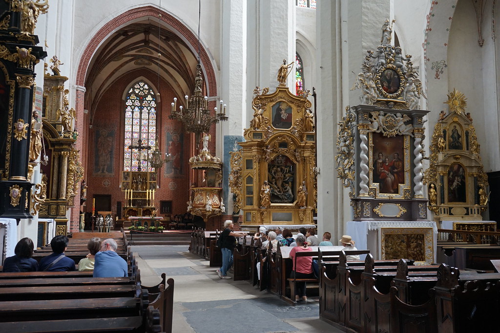 Dans la Cathédrale Saints-Jean (Saints-Jean-Baptiste-et-Saint-Jean-l'Évangéliste) de Torun.
