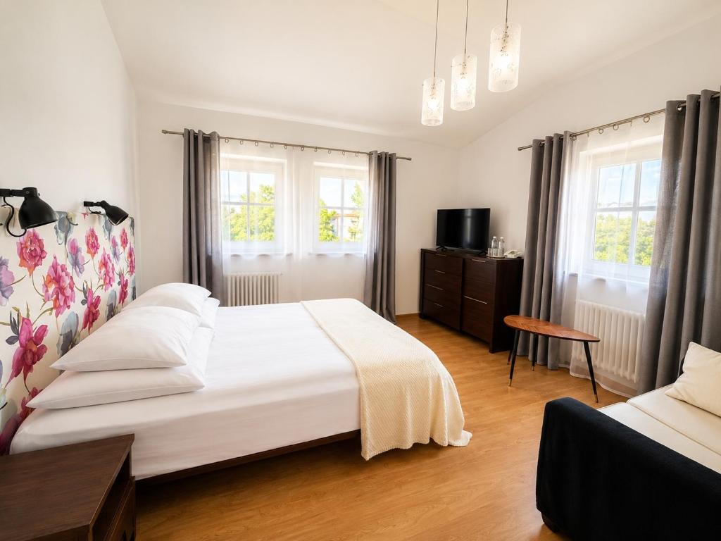 Chambre de l'hotel Pensjonat Pod Jemiola.