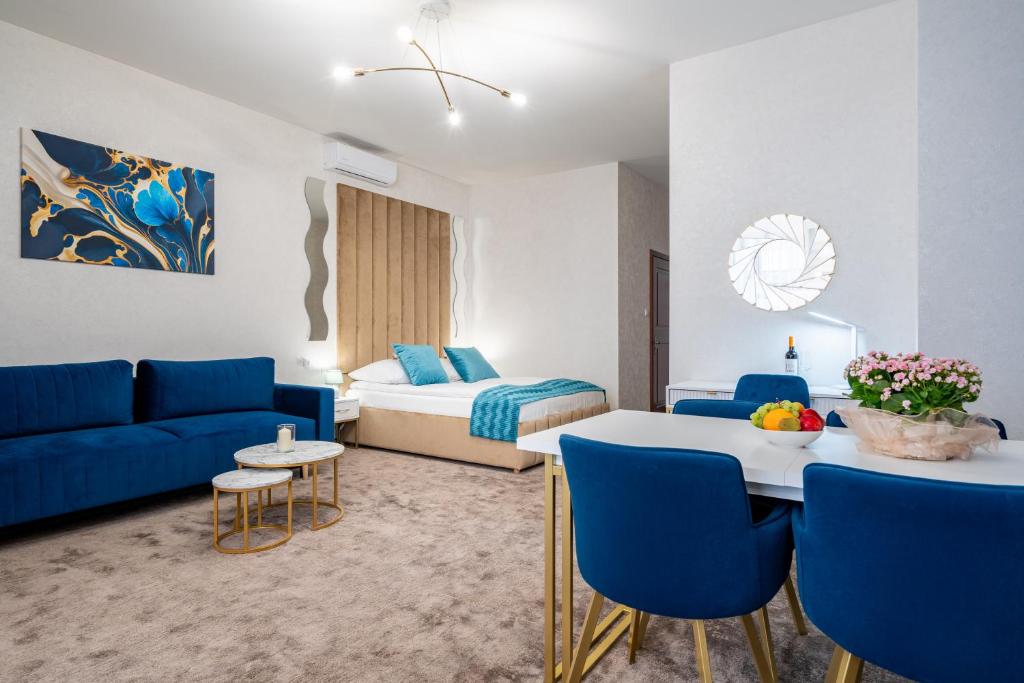 Chambre de l'Hotel Gotyk à Torun.