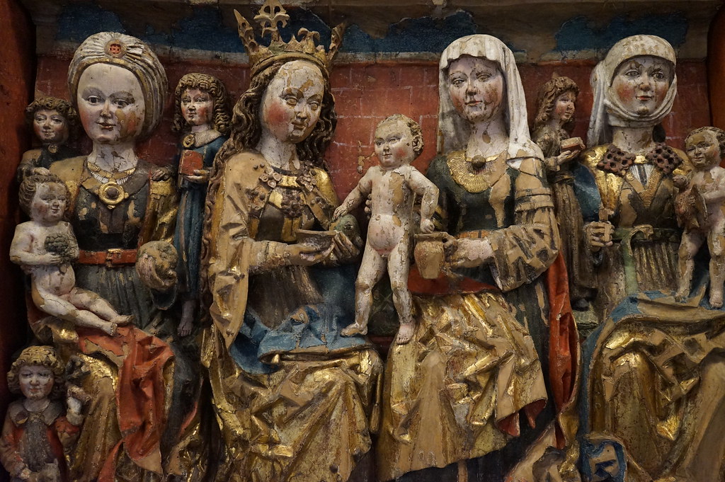 Les femmes voilées ou l'Art gothique au musée de l'hotel de ville (Ratusz) de Torun.
