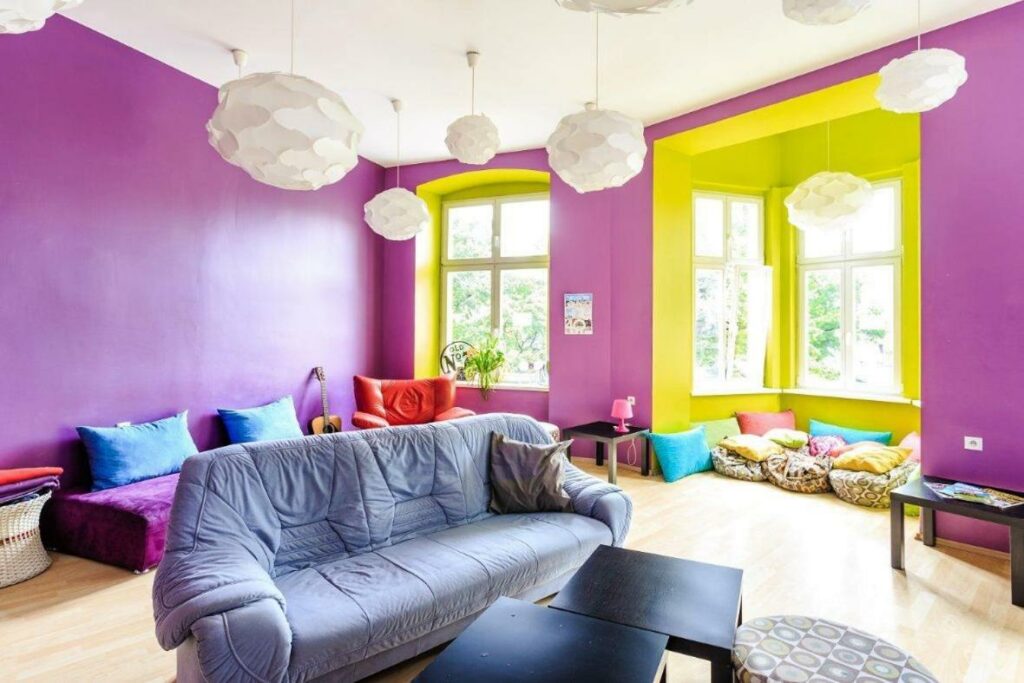 Dans l'auberge de jeunesse Grampas hostel à Wroclaw.