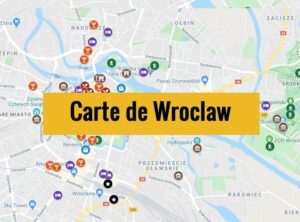 Carte de Wroclaw (Pologne) : Plan détaillé gratuit et en français à télécharger