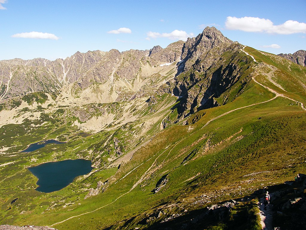 Vue depuis le mont Kasprowy Wierch – Photo de Sławomir Hutryk.
