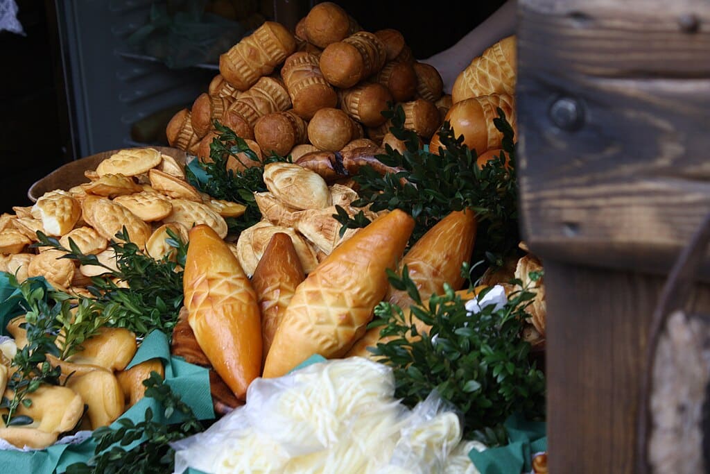 Oscypek, fromage fumée typique de la région de Zakopane.