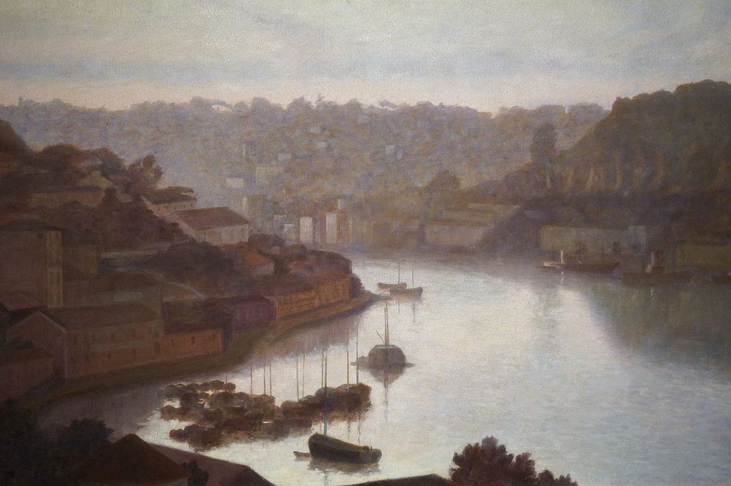 Douro à Porto par Maria Lucio (1906) au Musée Soares Dos Reis.