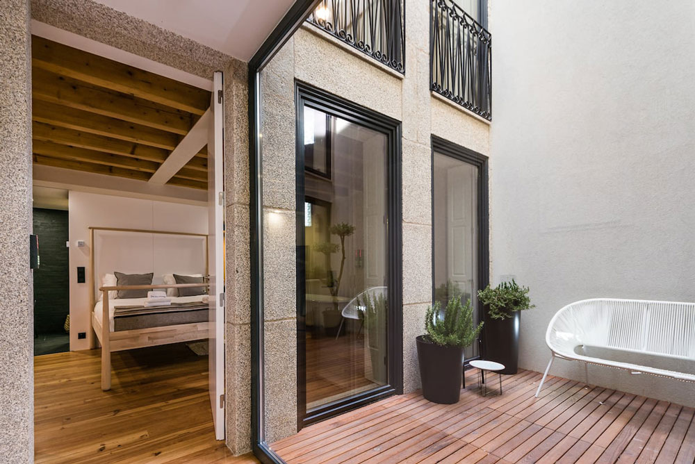 Airbnb à Porto : Appartement contemporain en location.