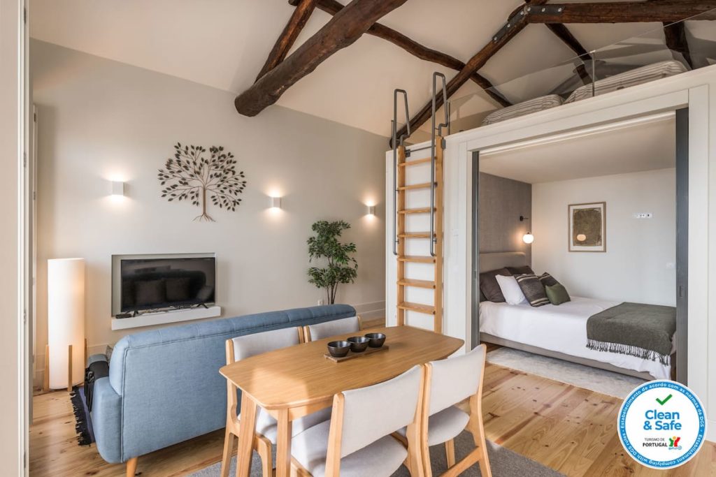 Airbnb à Porto : Bel appartement dans le centre.