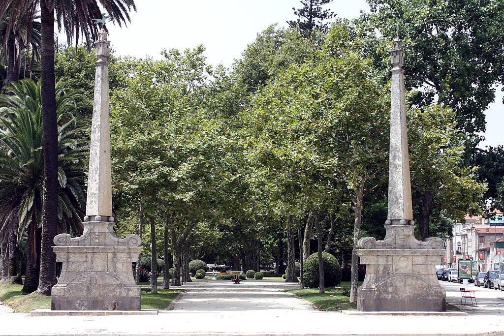 Jardin de Passeio d'Alegre dans la quartier de Foz Douro à Porto -Photo de Reis Quarteu - Licence ccbysa 4.0