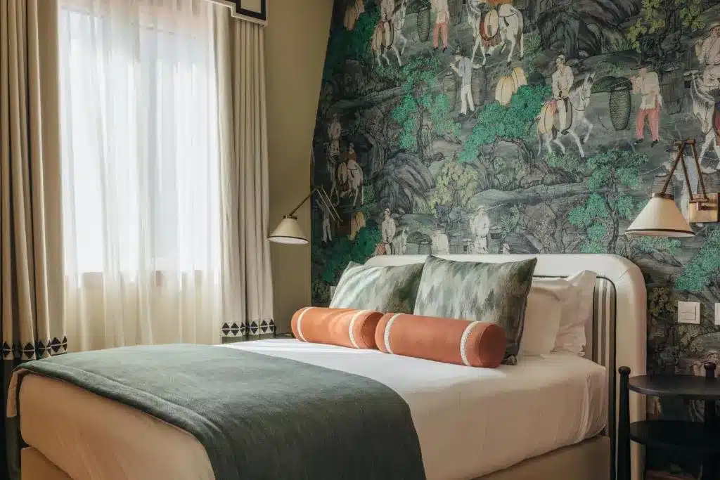 Chambre de l'hotel de charme Hospes Infante Sagres à Porto.