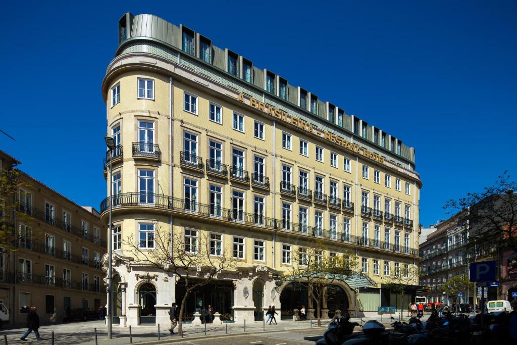 Batiment historique de l'hôtel Pestana Porto - A Brasileira