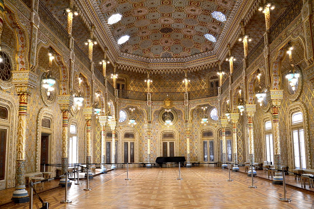 Salon arabe du Palácio da Bolsa (Palais de la Bourse) à Porto - Photo de Marcello Saponaro