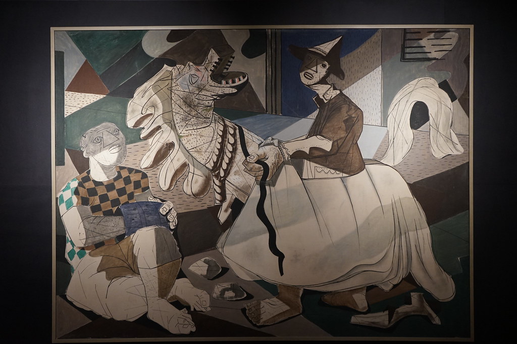 "Carnival" (1942) de Candido Portinari au Musée des Beaux-Arts de Porto.