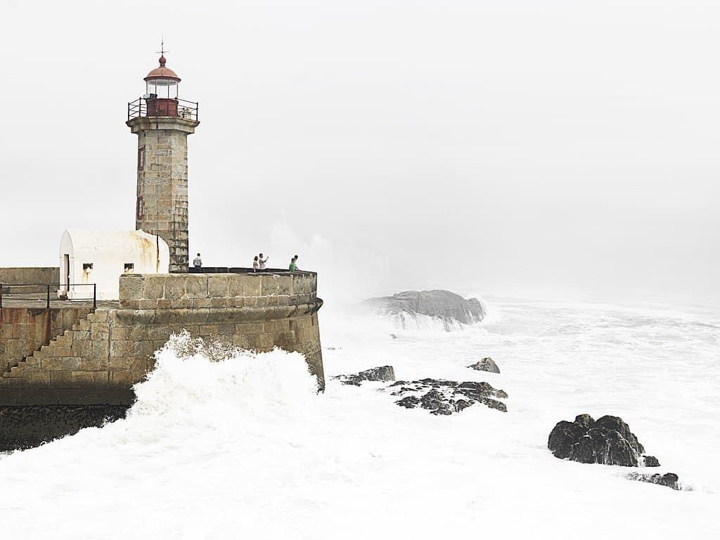 Phare de Felgueiras dans le quartier Foz de Douro - Photo de Monica Silva