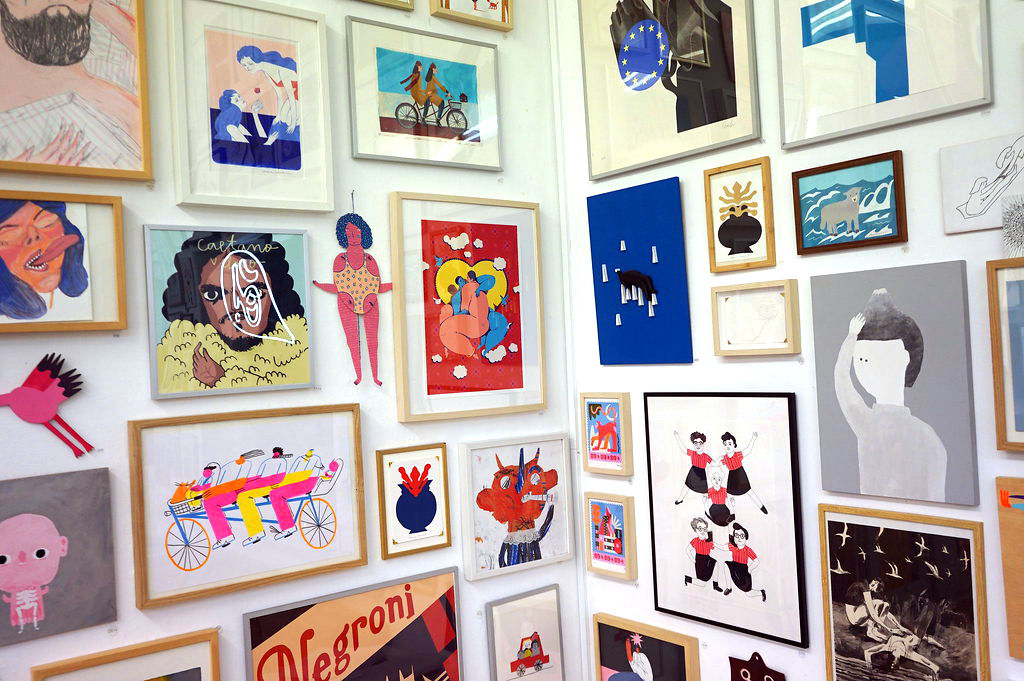 Boutique O! Galeria pour trouver des illustrations pour vos murs.