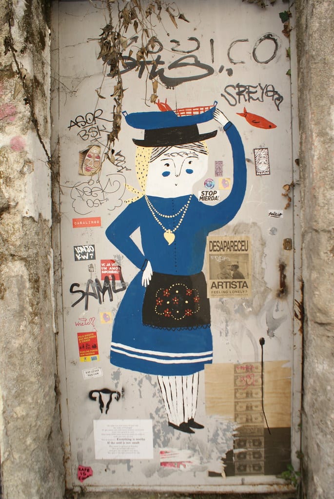 Street art à Porto.