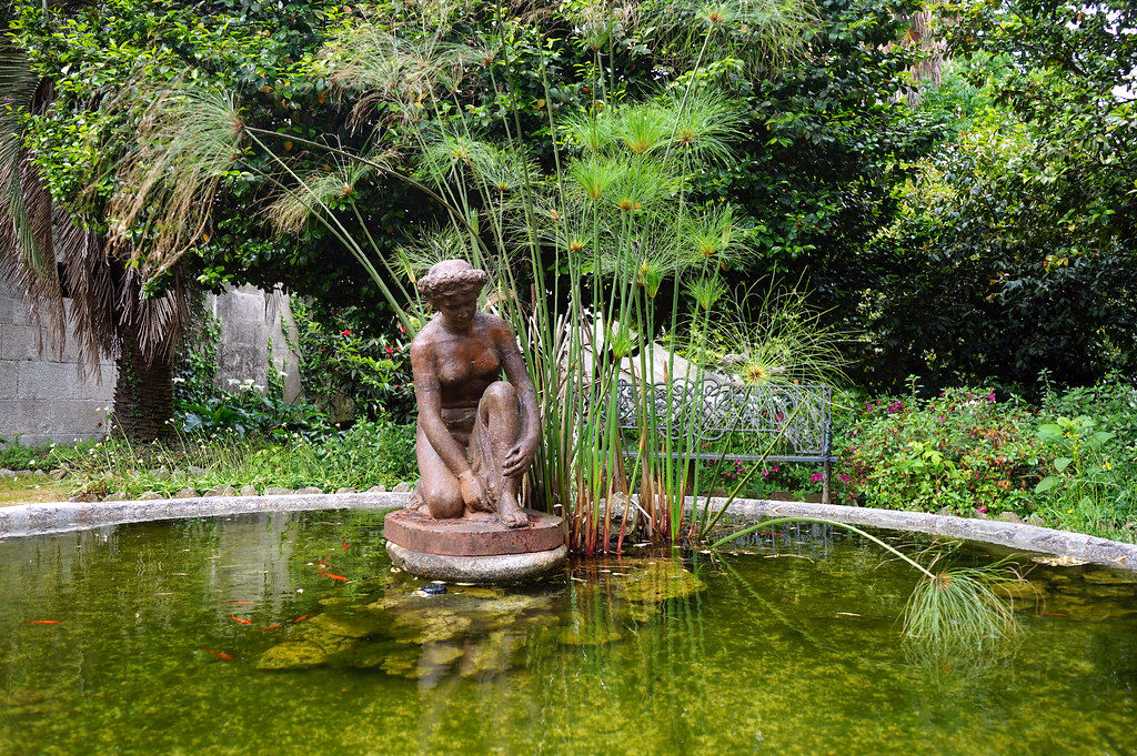 Fontaine du Palais du Parque Quinta das Devesas à Porto / Vila Nova de Gaia.