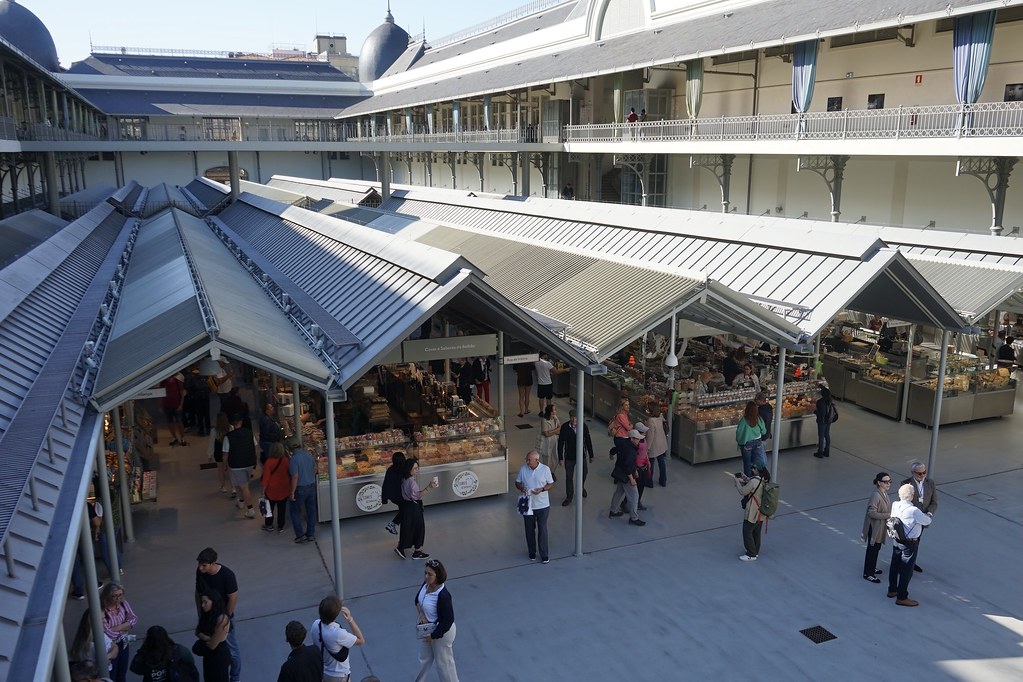 Marché de Bolhao à Porto.