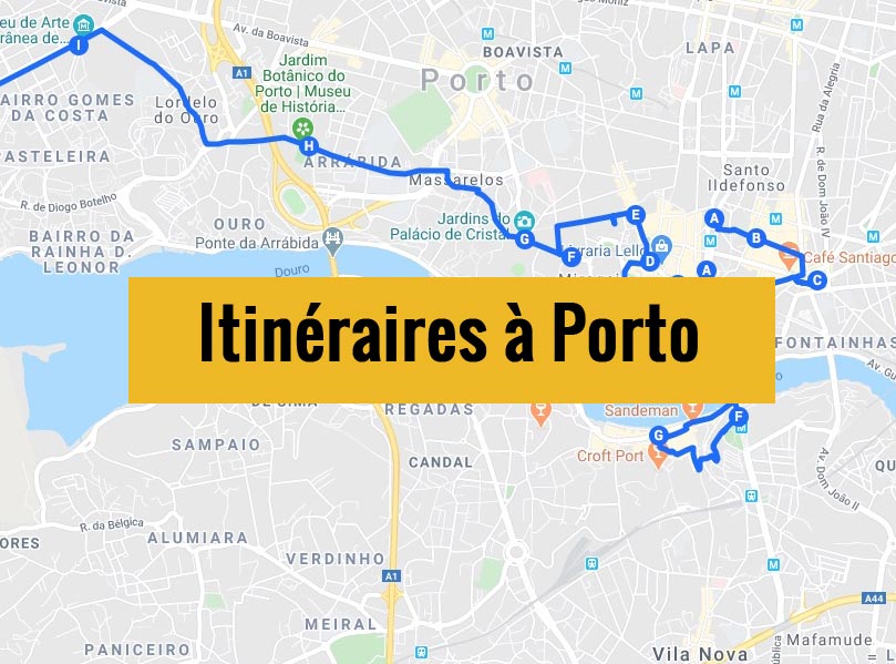 Lire la suite à propos de l’article Porto en 2, 3 jours: Itinéraires à pied en 20 étapes (plus ou moins)